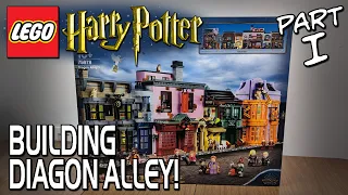 LEGO Harry Potter - Building Diagon Alley Part 1!