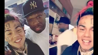 50 Cent Co-signs 6ix9ine saying he's the 'King of New York'