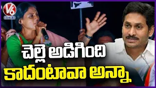 YS Sharmila Comments On AP CM Jagan  | AP Politics  |  YS Sharmila Vs YS Jagan | V6 News