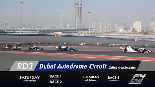 2024 Formula 4 UAE Championship Round 3 Race 1