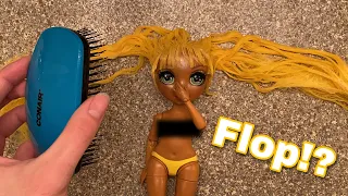 Fixing up a thrifted sunny rainbow high doll FLOP | Zombiexcorn