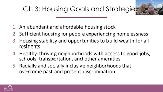 Housing Element Update Virtual Community Meeting | July 27, 2022