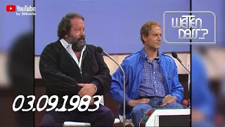 Bud Spencer & Terence Hill bei Wetten dass 03.09.1983