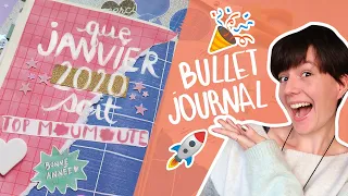 🚀 Janvier 2020 débarque dans ton Bullet Journal 🥳