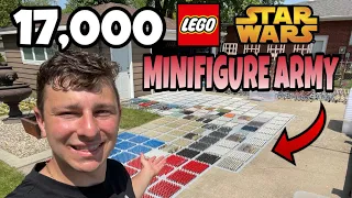 17,000 Lego Star Wars Minifigure Army | 2023 Star Wars Lego Collection Tour