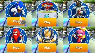 Sonic Dash vs Sonic Dash 2: Sonic Boom - Winter Dr.Eggman vs Sonic vs Nutcracker Silver - Run