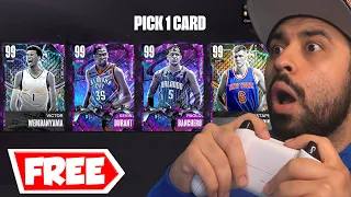 New Guaranteed Free Endgame and Invincible Pack for YOU and I Opened it in NBA 2K23 MyTeam