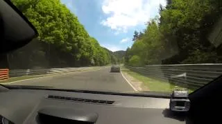 Megane RS - Nordschleife accident