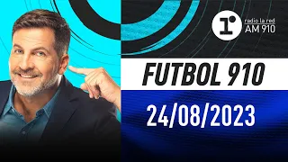 FÚTBOL 910, con Toti Pasman - EN VIVO - Jueves 24/08/2023