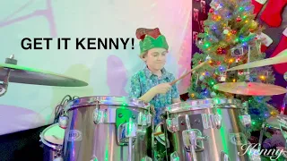 “O COME ALL YE FAITHFUL” PLANETSHAKERS (DRUM COVER) with Kenny