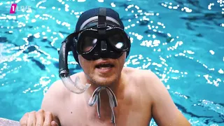 Daniel Danger als Unterwasserrugby-Spieler (1LIVE)