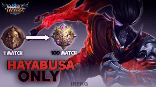 Namatin Mobile Legends Tapi Hayabusa Only