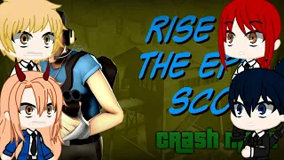 gacha club chainsawman reaction the rise of the epic scout :1