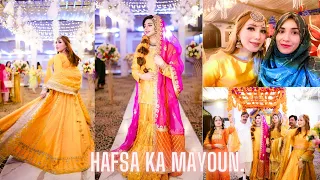 Hafsa ka mayoun | went to khanpur for Events | shaina gull | hafsa afzal