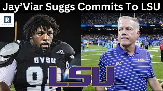 Jay'Viar Suggs Commits To LSU | LSU Football Transfer Portal News