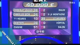 Une famille en or la famille gagnante des 100 000 euros (2009)