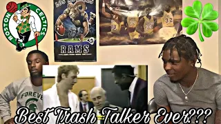 BEST TRASH TALKER EVER?! | ME & MY BROTHER REACTS TO “WHY LARRY BIRD IS THE BEST TRASH TALKER EVER”