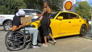 HOMELESS SOCIAL EXPERIMENT GOLD DIGGER PRANK PART 42 | Official Tracktion