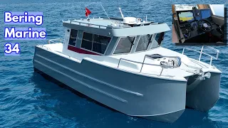 FIRST LOOK At The BERING MARINE 34! (Top Speed 40+ Knots!)