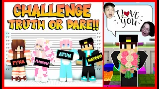 KETIKA YOUTUBER KOCAK  CHALLENGE !! BANG @HaYoGo MENYATAKAN CINTA !! Feat @sapipurba @Fyna Minecraft