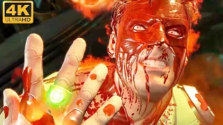 Green Lantern Almost Die Scene (4K HDR) DC Heroes - Injustice 2