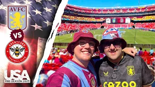 MATCHDAY IN WASHINGTON DC! 🇺🇸 Aston Villa 3-3 Brentford