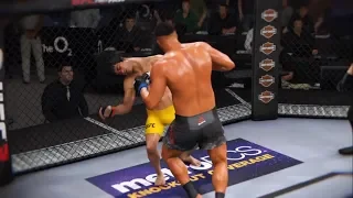 Bruce Lee vs. Mike Tyson (EA Sports UFC 3) - CPU vs. CPU