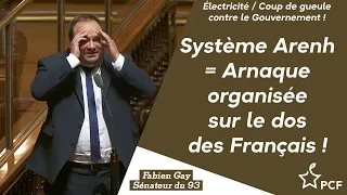 Électricité / Coup de gueule contre le Gouvernement !