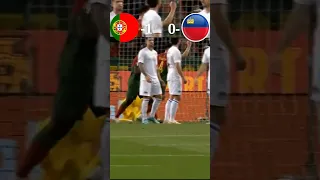 portugal vs liechtenstein euro qualifier 2023 highlight™ #shorts #ronaldo #football #viral #portugal