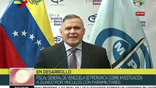 Fiscal General Tarek William Saab, rueda de prensa este 19 de septiembre de 2019