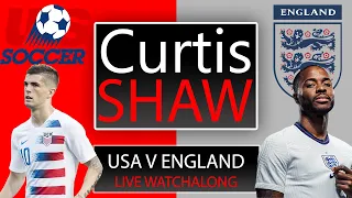 USA V England Live 2022 World Cup Watch Along (Curtis Shaw TV)
