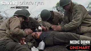 SAVING PRIVATE RYAN (1998) | Medic Down | The Platoon's Rage Scene 4K UHD