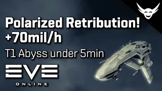 EVE Online - (+70mil/h) Polarized Retribution T1 Abyss FAST