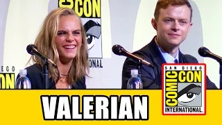 VALERIAN Comic Con Panel - Cara Delevingne, Dane DeHaan, Luc Besson
