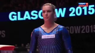 Финал ЧМ-2015 Glasgow. Опорный прыжок. Женщины.