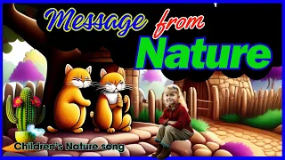 "Message From Nature"  Song | Famous Family friend poem | Children's poem@KidSpark-yb6ex