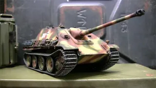 1/35th scale Tamiya jagdpanther German tank destroyer