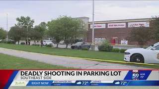 Witnesses recall being caught in the crossfire of a shooting outside an Indy CVS that left one man d