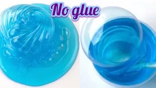 WATER SLIME😱 HOW TO MAKE THE BEST CLEAR SLIME WITHOUT GLUE, WITHOUT BORAX! EASY WATER SLIME RECIPE!