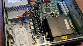 DELL Optiplex 760 Disassembly RAM SSD Hard Drive CD Optical Disc DVD CMOS Replacement Upgrade Repair