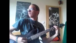 Amon Amarth - Coming of the Tide - guitar cover with solo