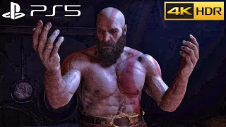 Kratos Feels The Pain of His Wounds From Zeus in Greece - God of War Ragnarok PS5 4K 60FPS HDR