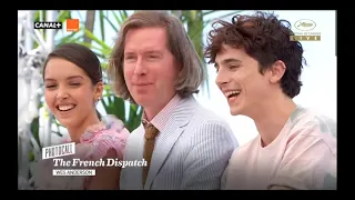 Photocalls of THE FRENCH DISPATCH by Wes Anderson #Cannes2021 #TimothéeChalamet | July 13, 2021