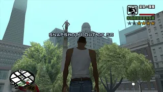 How to take Snapshot #25 at the beginning of the game - GTA San Andreas