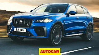 Jaguar F-Pace SVR 2021 review | Supercharged V8 SUV tested | Autocar