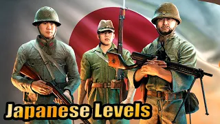 Japanese Levels - Pacific Campaign - Enlisted