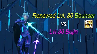 (PSO2: NGS) Lvl.80 god bouncer vs. Lvl.80 bujin [00:48, Perfect clear, No-Dmg]