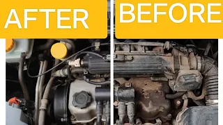 Chevrolet Spark Engine Bay Cleaning,  Bought 2nd hand Chevrolet spark #chevrolet   #sparklovers
