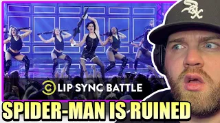 Lip Sync Battle - Tom Holland   NOOOO NOT SPIDER-MAN!! (Reaction)