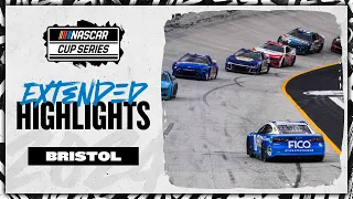 Broken records, worn tires: Cup Series returns to concrete racing at Bristol | Extended Highlights